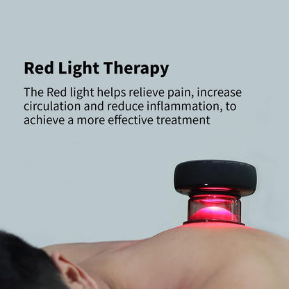 VacuCup Red Light Cupping Device
