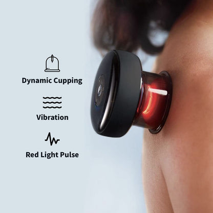 VacuCup Red Light Cupping Device