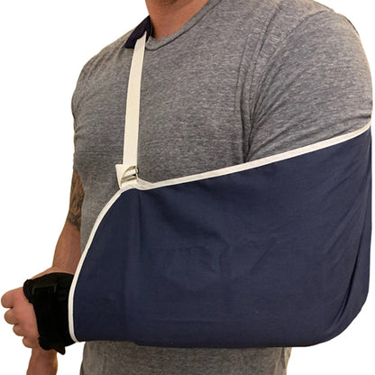 Blue Jay Universal Arm Sling with Shoulder Comfort Pad-Blue