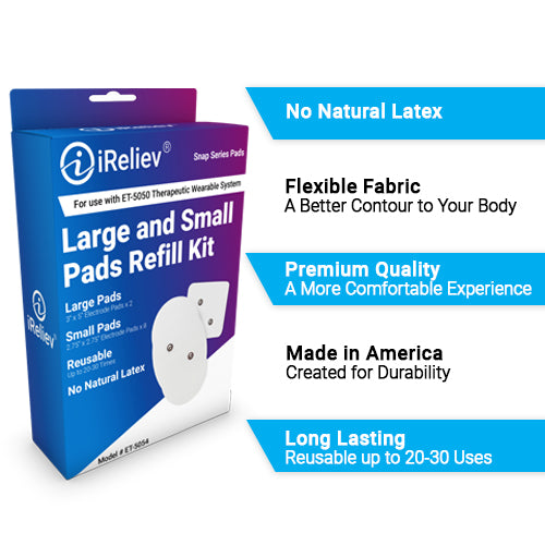 Wireless Large and Small Electrode Pads Refill Kit