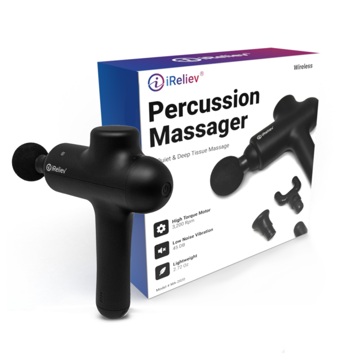 iReliev Percussion Massage Gun