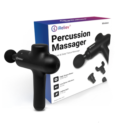 iReliev Percussion Massage Gun