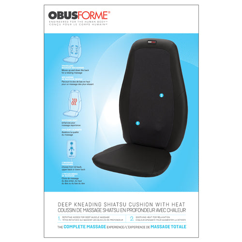 Deep Kneading Shiatsu Cushion